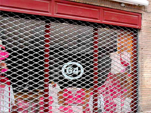 Rideau à lames dentelles