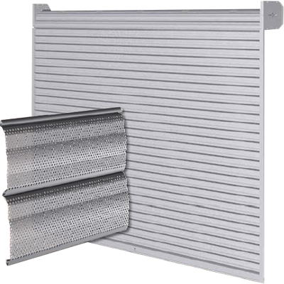 Tablier micro-perforé