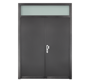 Double vantaux avec imposte