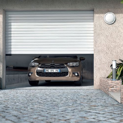 Portes de garage à enroulement